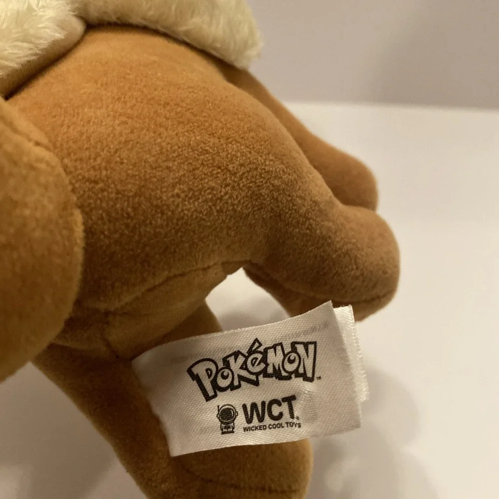 WCT Pokemon Eevee Standing Plush Toy Stuffed Animal 9